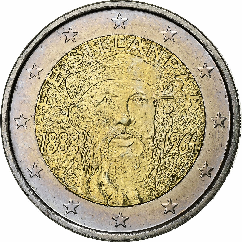 Finlandia, 2 Euro, 2013, Vantaa, Bi-metallico, SPL