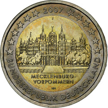GERMANY - FEDERAL REPUBLIC, 2 Euro, 2007, Hambourg, Bi-Metallic, MS(60-62)