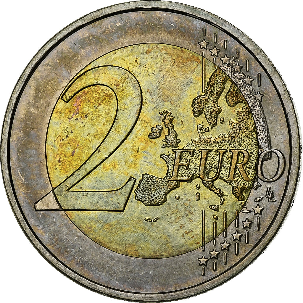 GERMANY - FEDERAL REPUBLIC, 2 Euro, 2007, Hambourg, Bi-Metallic, MS(60-62)