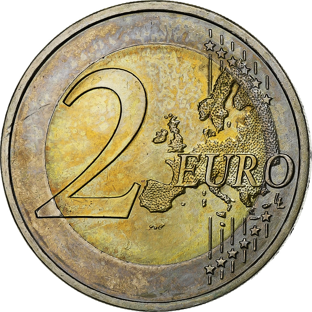 GERMANY - FEDERAL REPUBLIC, 2 Euro, 2008, Hambourg, Bi-Metallic, MS(63), KM:261