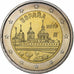 España, Juan Carlos I, 2 Euro, Escurial, 2013, Madrid, SC, Bimetálico, KM:1151