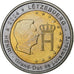 Luxemburgo, 2 Euro, Grand Duc Henri et monogramme, 2004, Utrecht, MS(63)