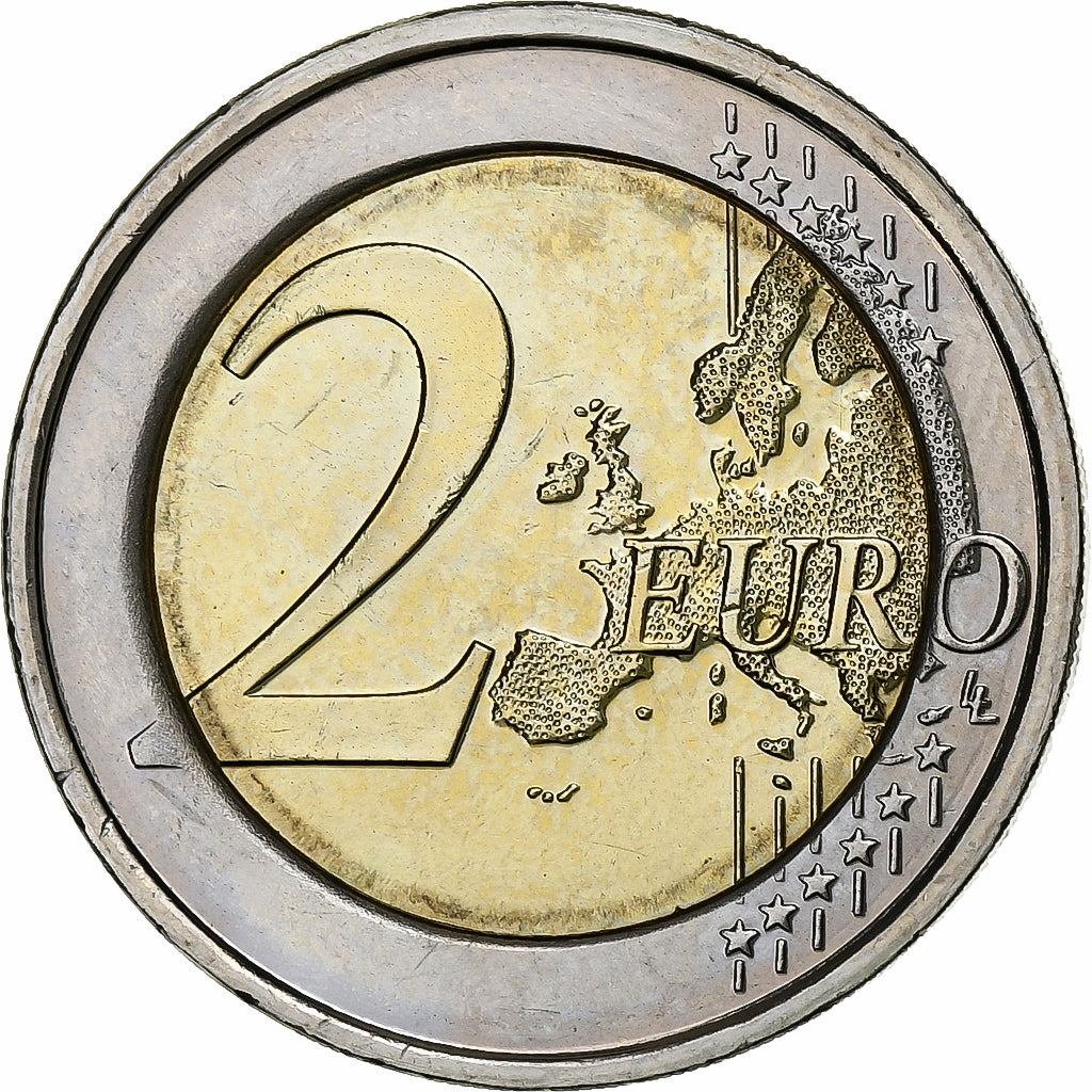 Belgium, Albert II, 2 Euro, 2008, Brussels, Bi-Metallic, MS(63), KM:248