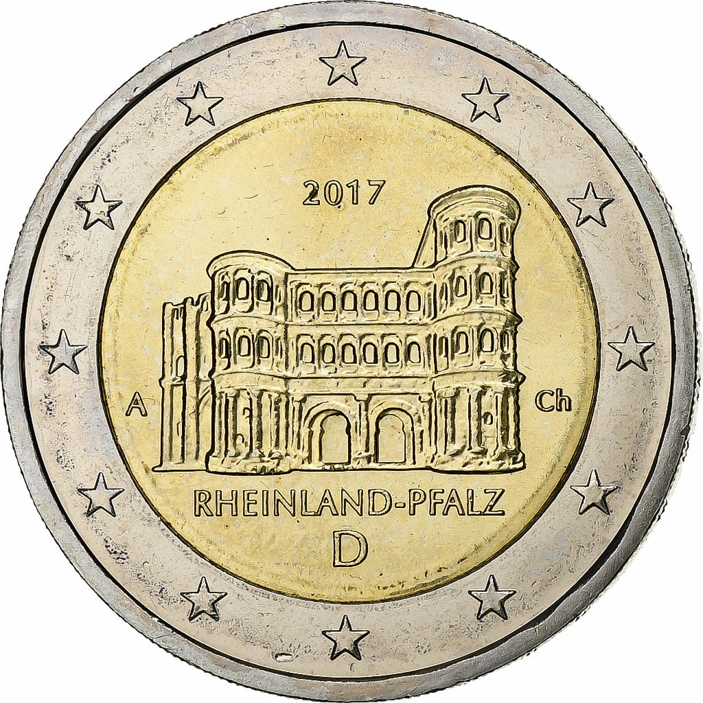 GERMANY - FEDERAL REPUBLIC, 2 Euro, 2017, Berlin, Bi-Metallic, MS(63)