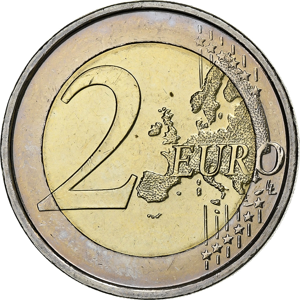 Belgien, 2 Euro, 2010, Bi-Metallic, VZ+