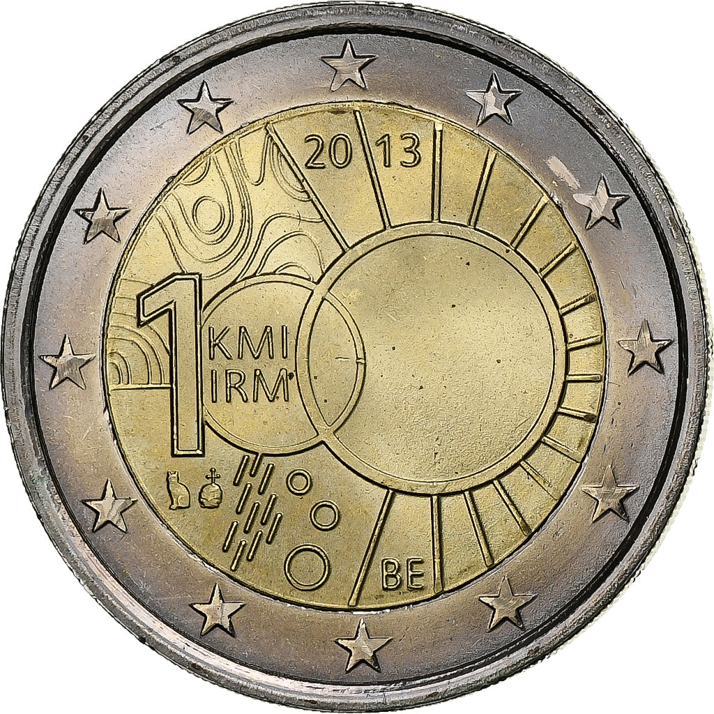 Belgien, 2 Euro, 2013, Brussels, Bi-Metallic, UNZ