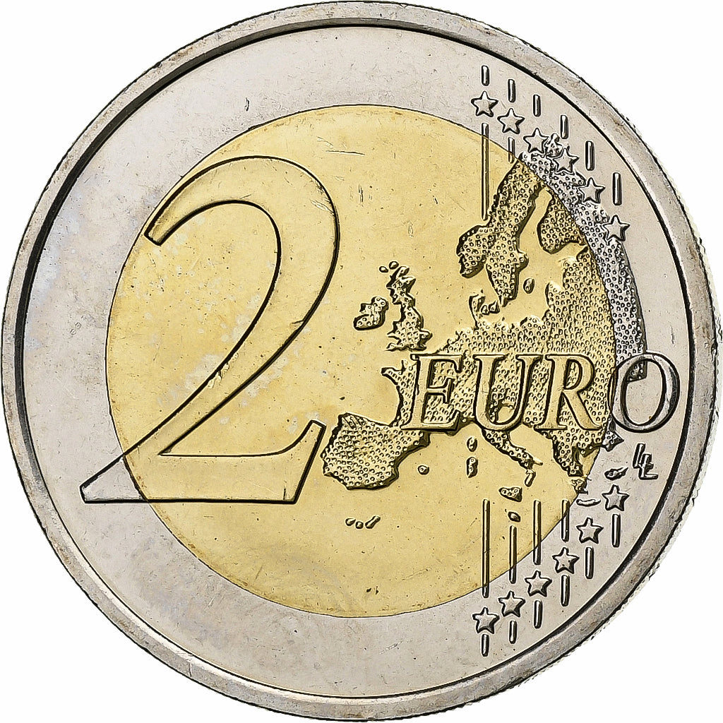 Slovakia, 2 Euro, 2014, Kremnica, Bi-Metallic, MS(64)