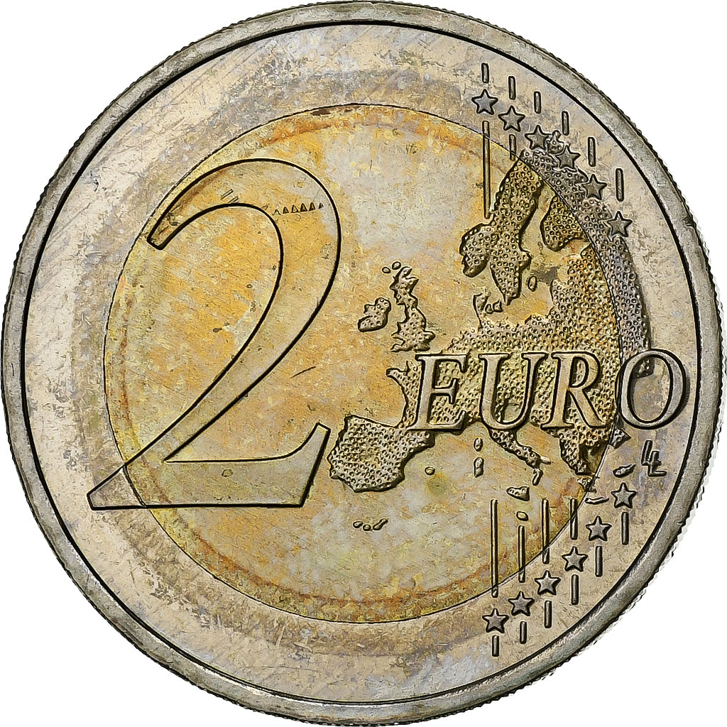 GERMANY - FEDERAL REPUBLIC, 2 Euro, 2008, Karlsruhe, Bi-Metallic, MS(60-62)