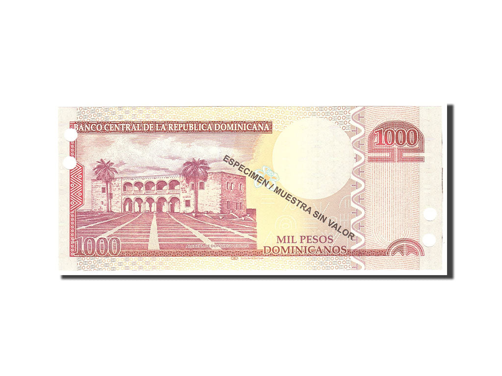 Banknote, Dominican Republic, 1000 Pesos Dominicanos, 2011, Undated, KM:186s