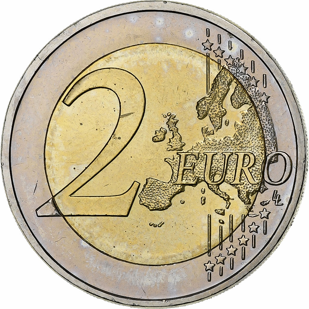 GERMANY - FEDERAL REPUBLIC, 2 Euro, 2009, Berlin, Bi-Metallic, MS(63), KM:277