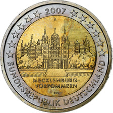 GERMANY - FEDERAL REPUBLIC, 2 Euro, Mecklembourg, 2007, Berlin, MS(63)