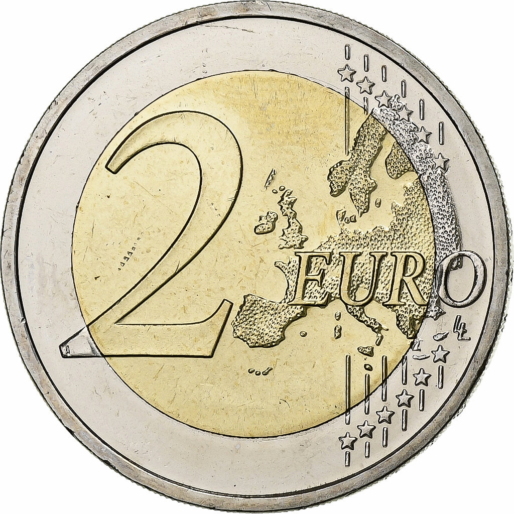 Bundesrepublik Deutschland, 2 Euro, 2017, Stuttgart, Bi-Metallic, UNZ