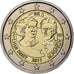Belgium, Albert II, 2 Euro, 2011, Brussels, Bi-Metallic, MS(60-62), KM:308