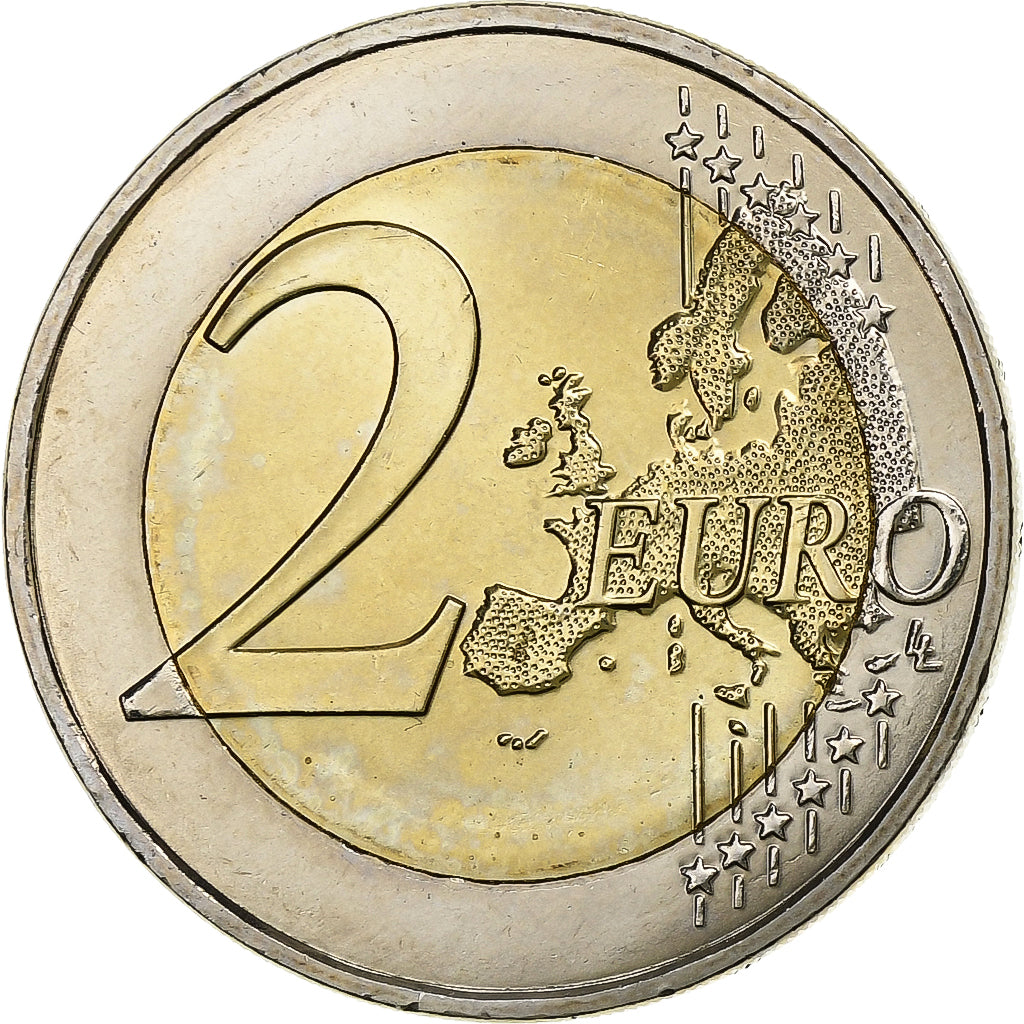 Malta, 2 Euro, 2016, Paris, Bi-Metallic, UNZ