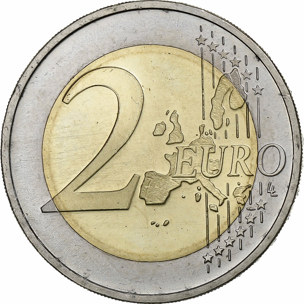 ALEMANIA - REPÚBLICA FEDERAL, 2 Euro, 2006, Karlsruhe, Bimetálico, SC, KM:253