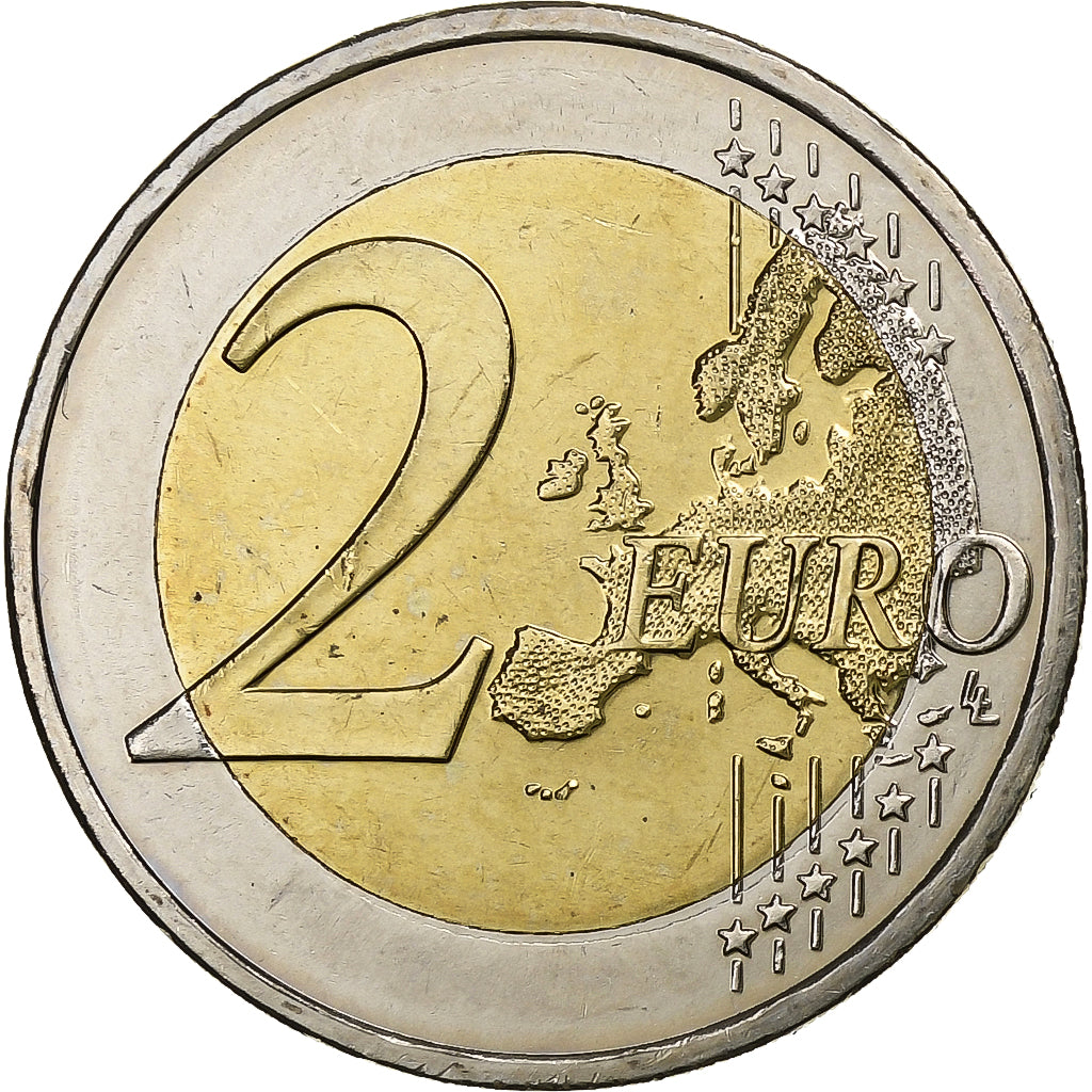 Grecia, 2 Euro, 2016, Athens, Bi-metallico, SPL