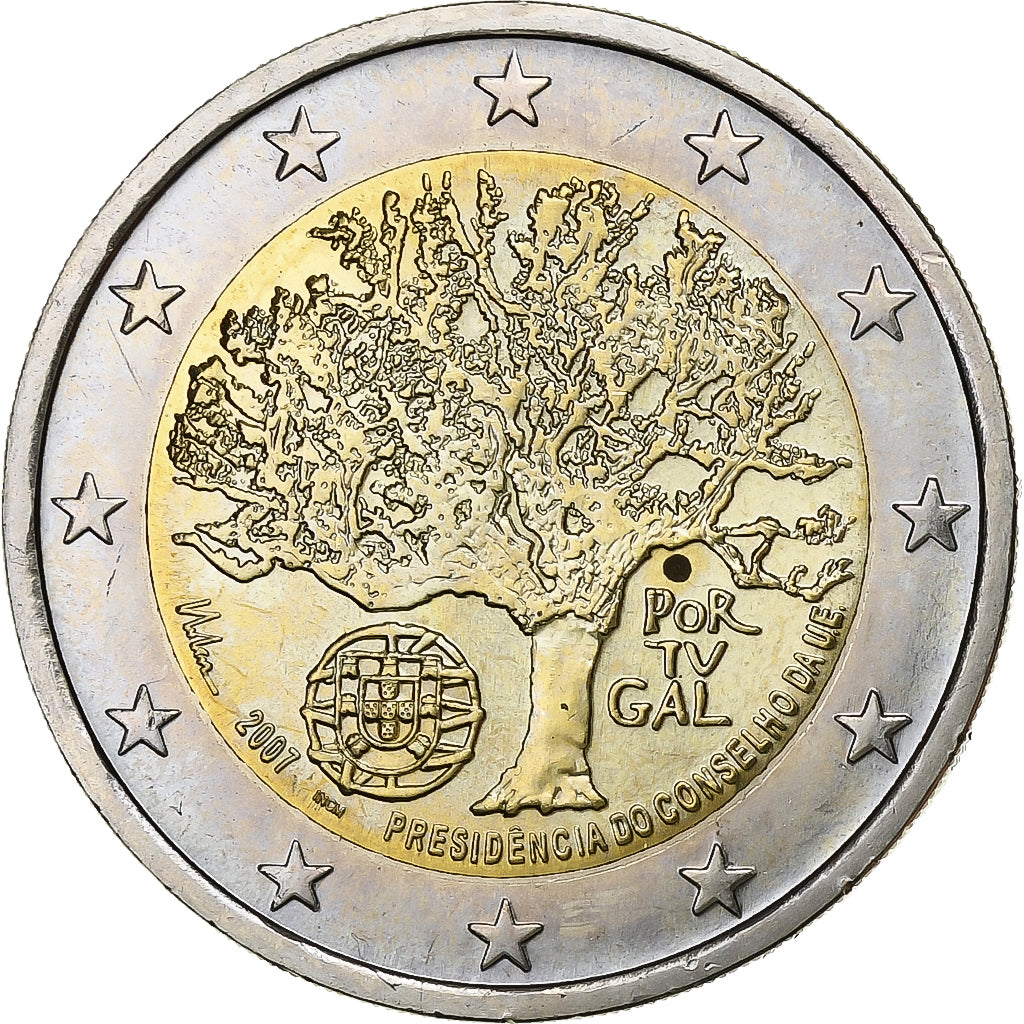 Portogallo, 2 Euro, 2007, Lisbon, Bi-metallico, SPL, KM:772