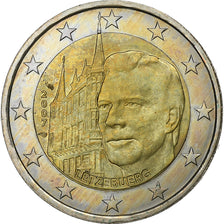 Luxemburg, 2 Euro, Grand-Duc Henri, 2007, Paris, UNZ, Bi-Metallic, KM:95