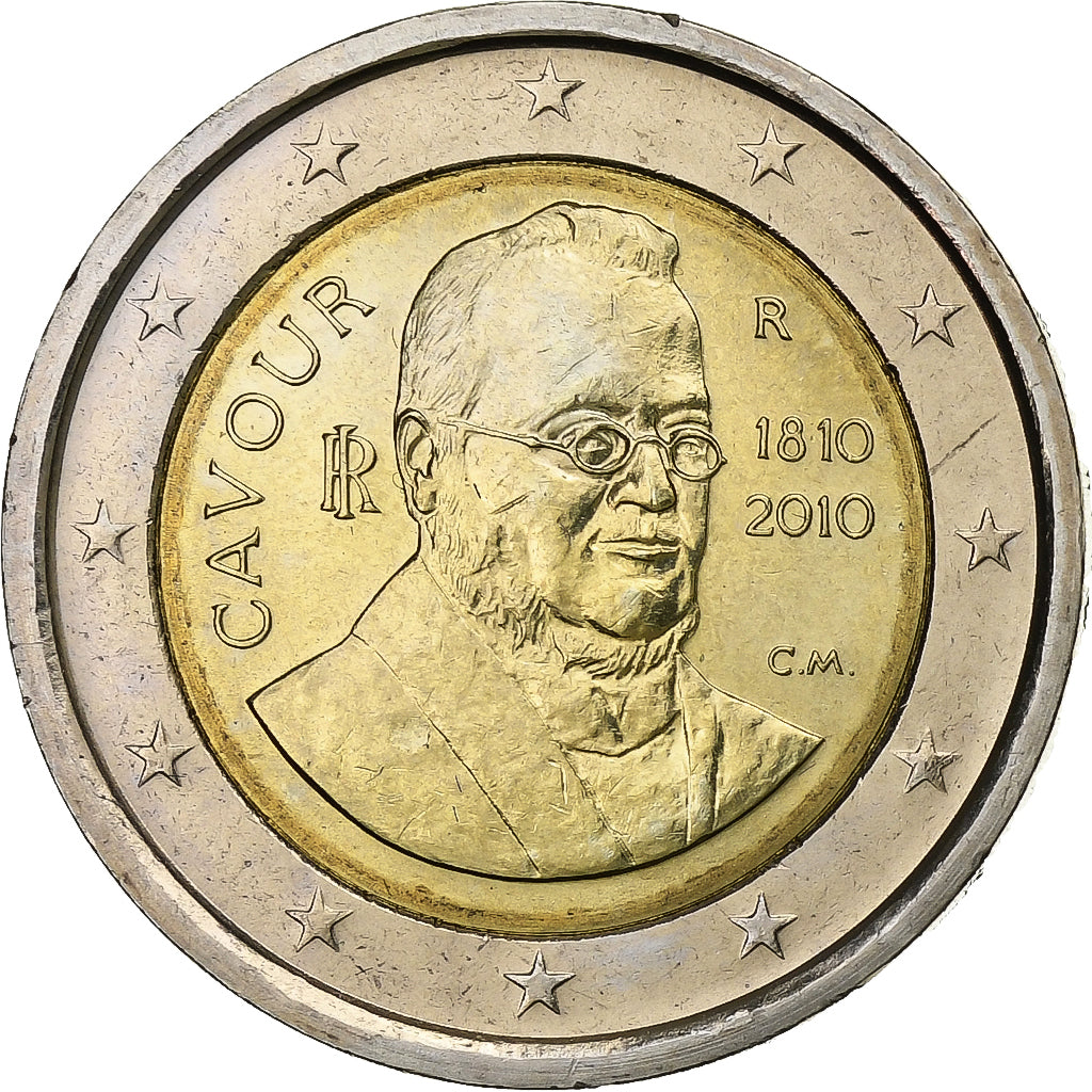 Italy, 2 Euro, 2010, Rome, Bi-Metallic, MS(63), KM:328