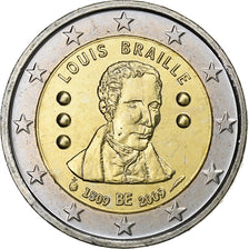 Belgium, Albert II, 2 Euro, 2009, Brussels, Bi-Metallic, MS(63), KM:288