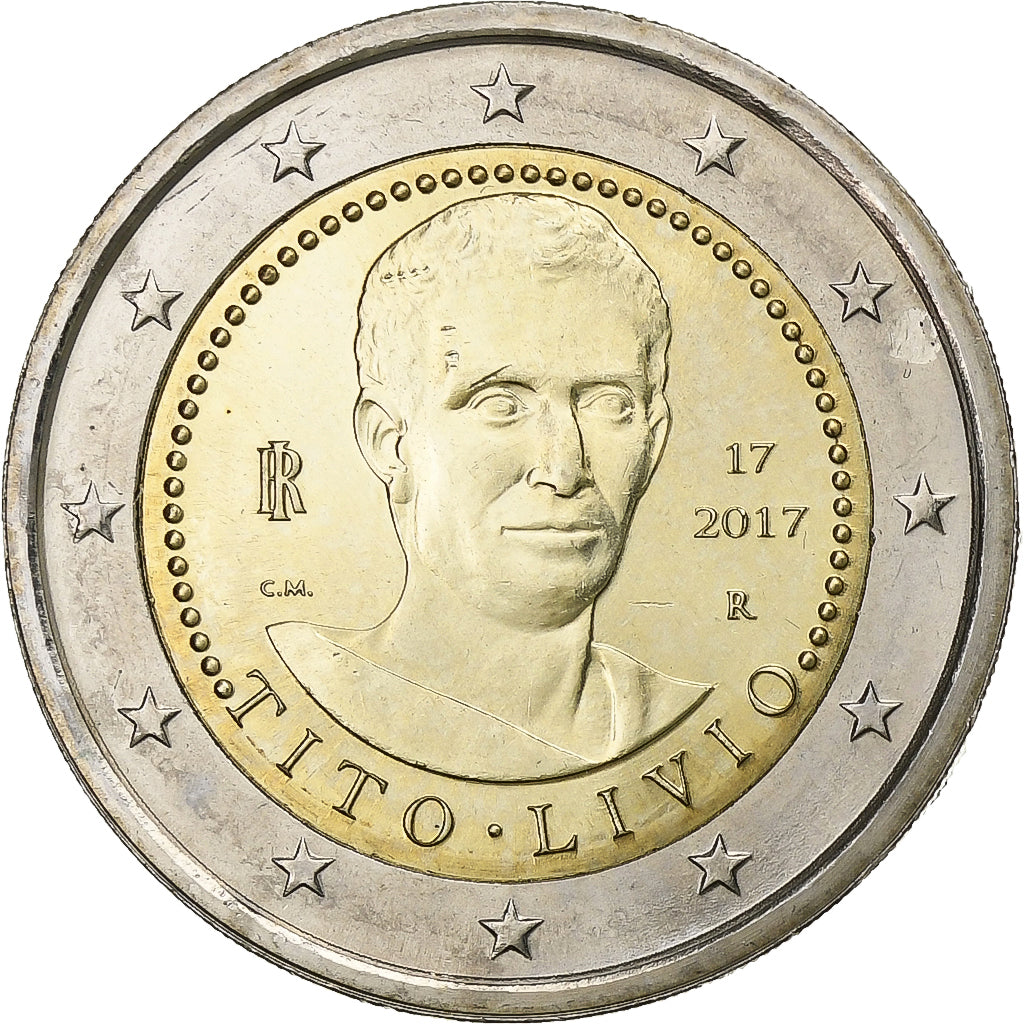 Italy, 2 Euro, 2017, Bi-Metallic, MS(64)