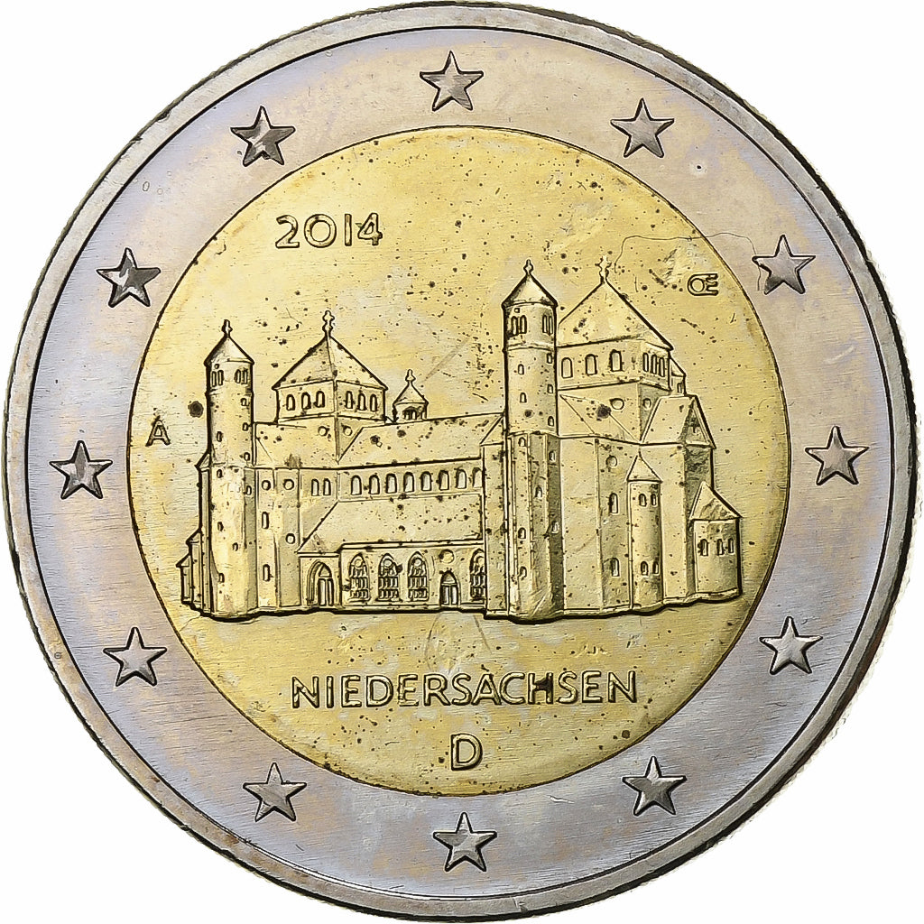 Bundesrepublik Deutschland, 2 Euro, 2014, Berlin, Bi-Metallic, VZ+