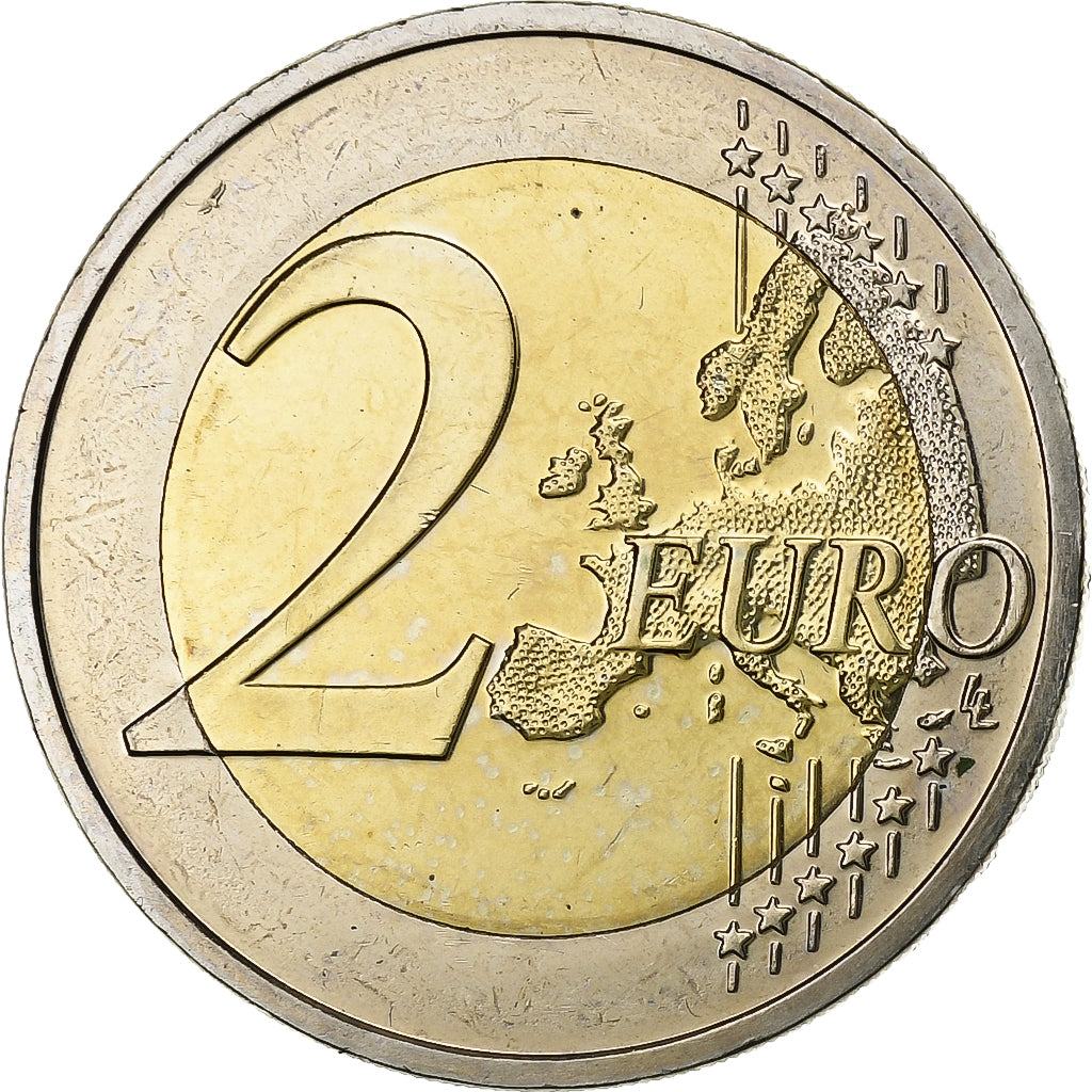GERMANY - FEDERAL REPUBLIC, 2 Euro, 2010, Munich, Bi-Metallic, MS(63), KM:285