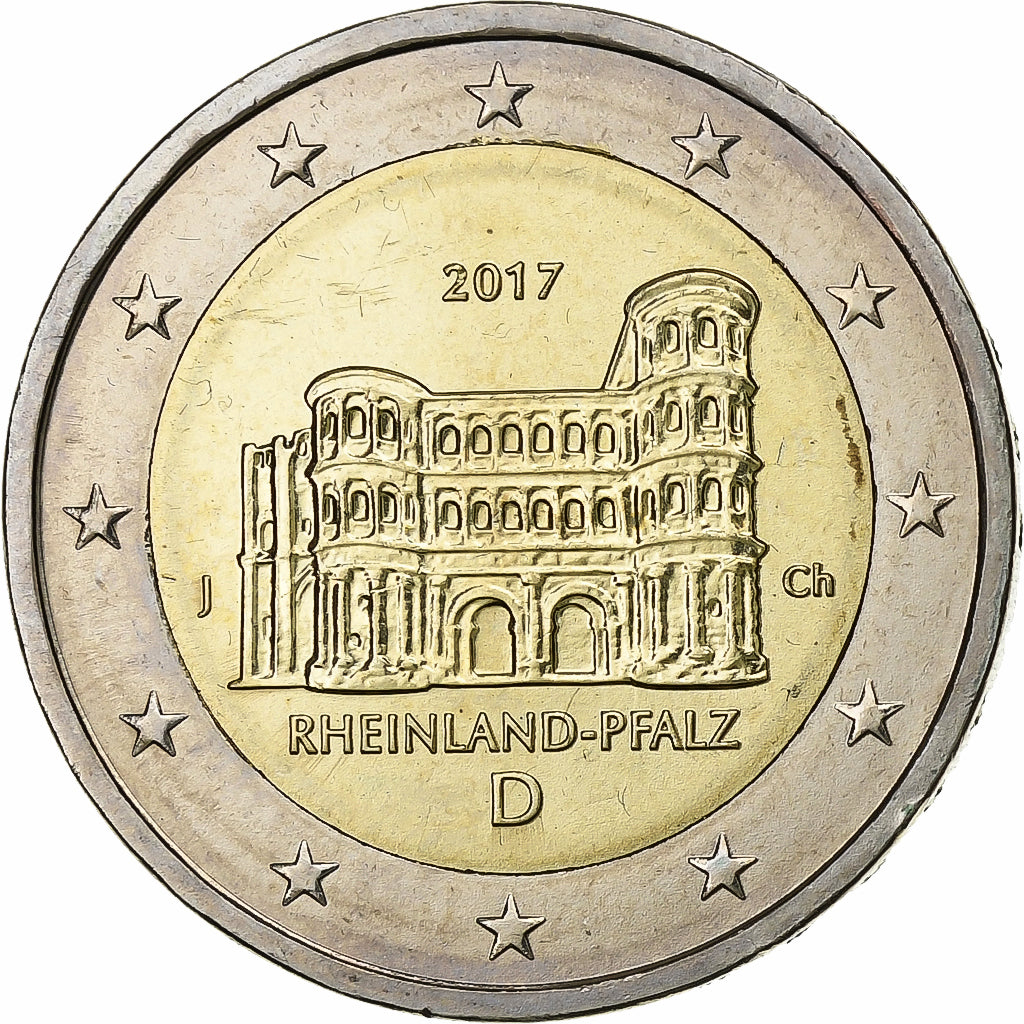 Germany, Henri, 2 Euro, 2017, Hambourg, Bi-Metallic, MS(63), KM:107