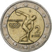 Grecja, 2 Euro, 2004, Vantaa, Bimetaliczny, AU(50-53), KM:182