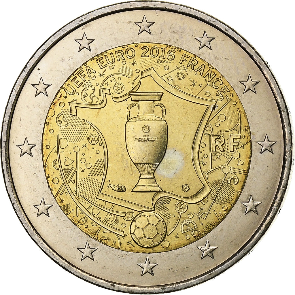 Francia, 2 Euro, 2016, Paris, Bi-metallico, SPL