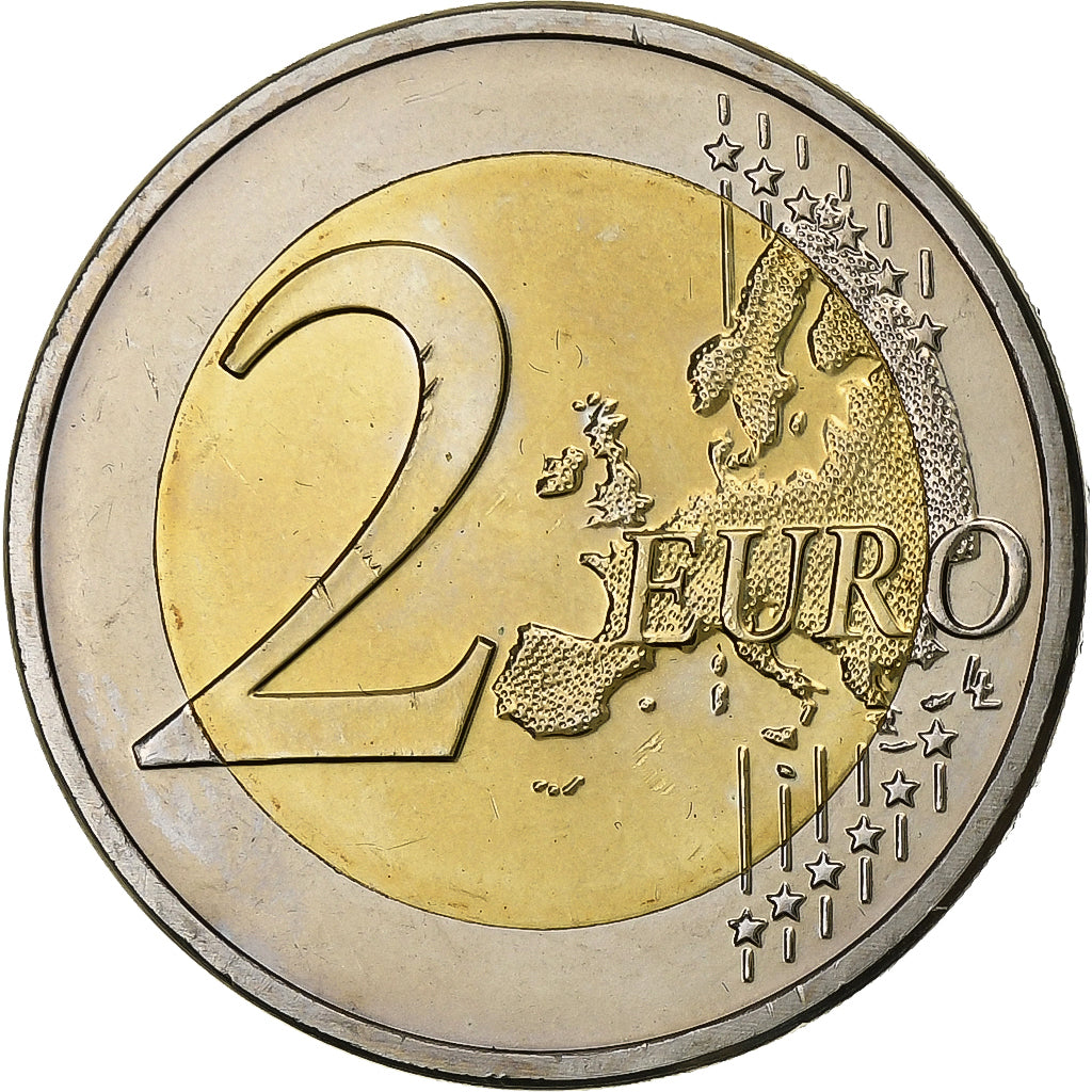 Malta, 2 Euro, 2015, Paris, Bimetálico, SC