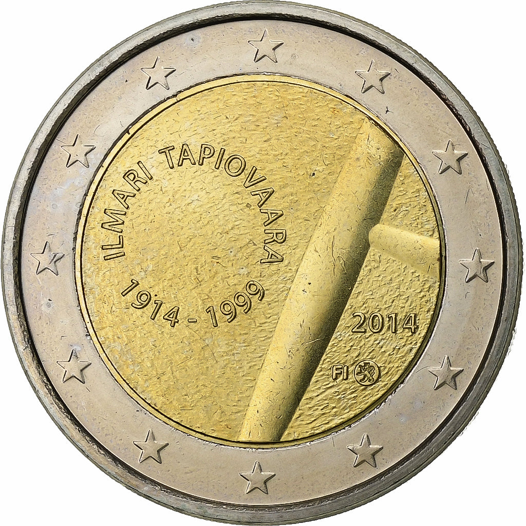 Finlandia, 2 Euro, 2014, Bi-metallico, SPL, KM:212