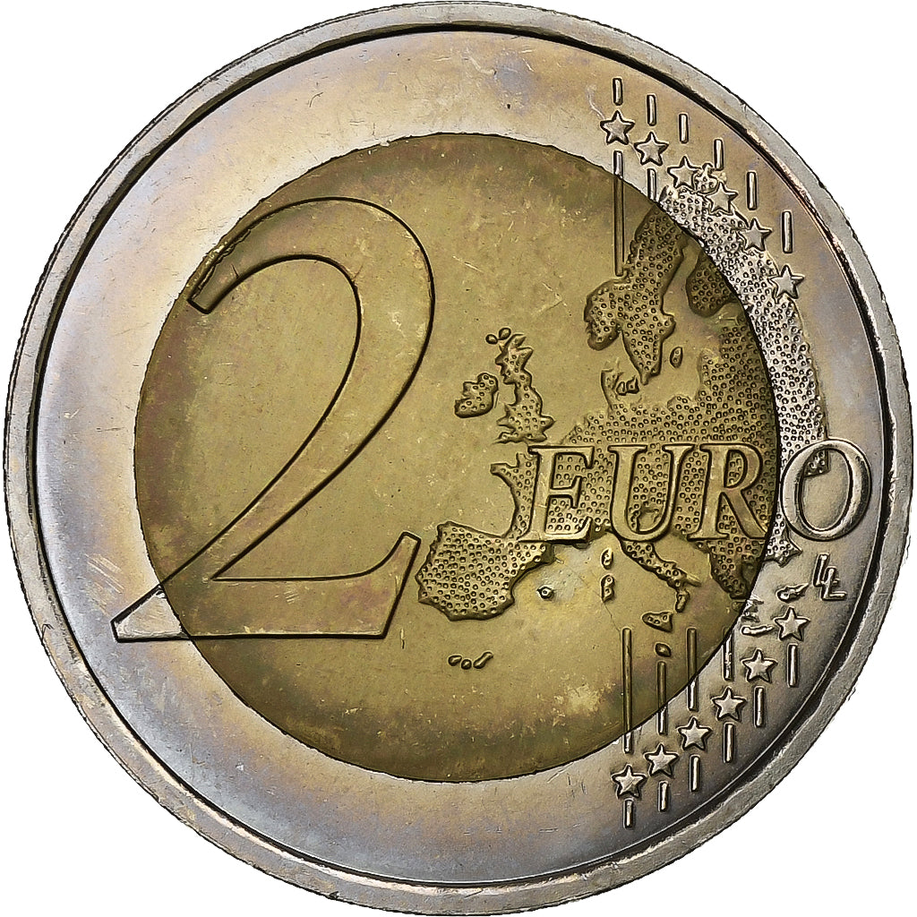 France, 2 Euro, 2009, Paris, Bi-Metallic, MS(63), KM:1590