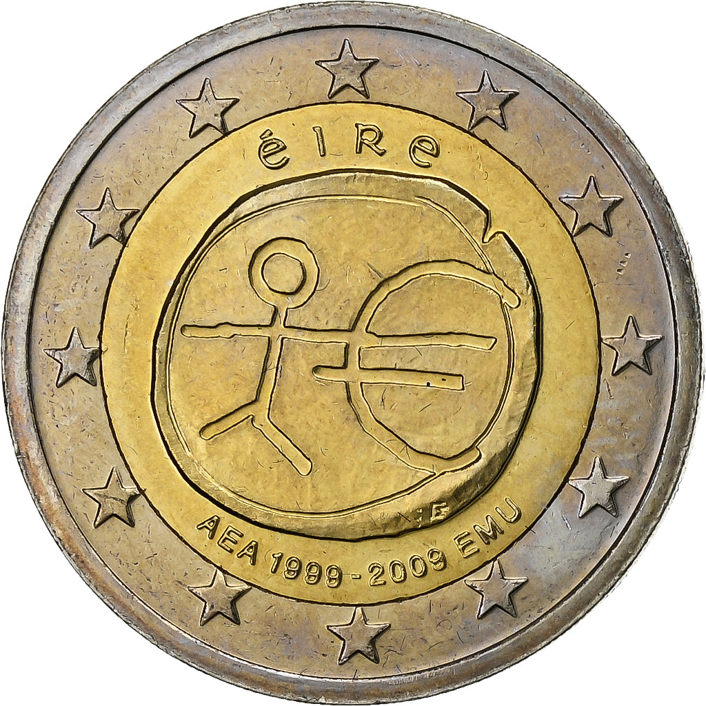 IRELAND REPUBLIC, 2 Euro, 2009, Sandyford, Bi-Metallic, UNZ, KM:62