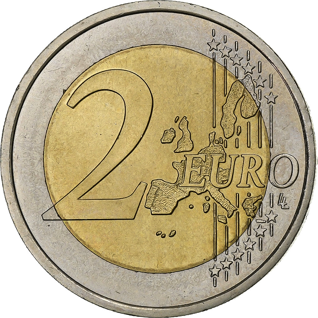 Monaco, Albert II, 2 Euro, 2001, Paris, Bi-Metallic, MS(63), KM:186