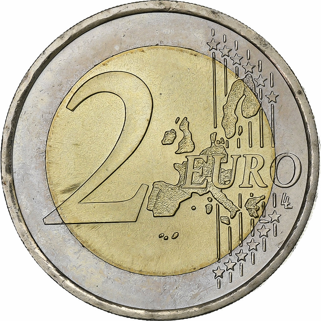 Monaco, Rainier III, 2 Euro, 2003, Paris, Bi-Metallic, MS(63), Gadoury:MC179