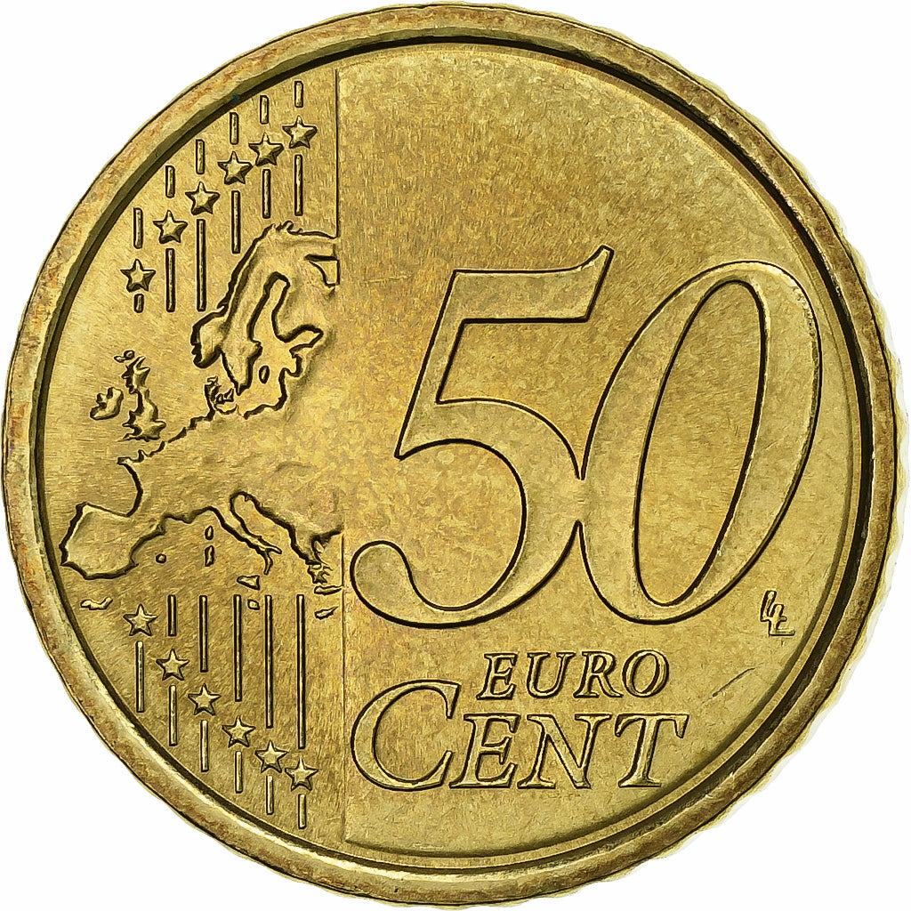 San Marino, 50 Euro Cent, 2008, Rome, Latão, MS(63), KM:484