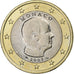 Monaco, Albert II, Euro, 2007, Paris, Bi-Metallic, MS(63), Gadoury:MC 193