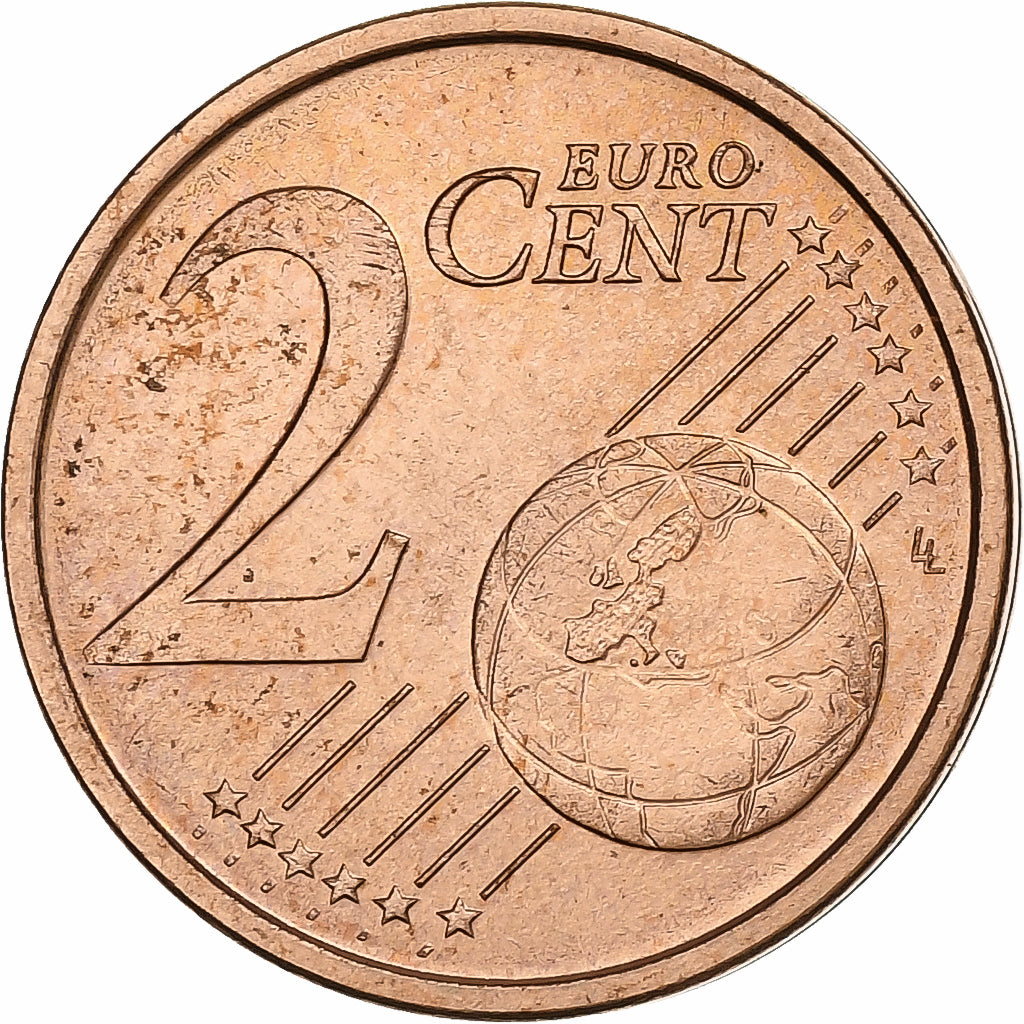 San Marino, 2 Euro Cent, 2004, Rome, Aço Cromado a Cobre, AU(55-58), KM:441