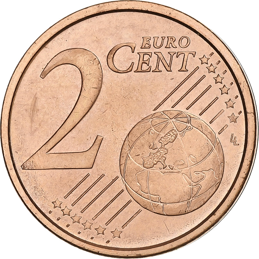 San Marino, 2 Euro Cent, 2006, Rome, Aço Cromado a Cobre, MS(60-62), KM:441