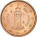 Saint Marin , Euro Cent, 2006, Rome, Cuivre plaqué acier, SPL+, KM:440