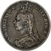 Great Britain, Victoria, Crown, 1890, Silver, VF(30-35), KM:765