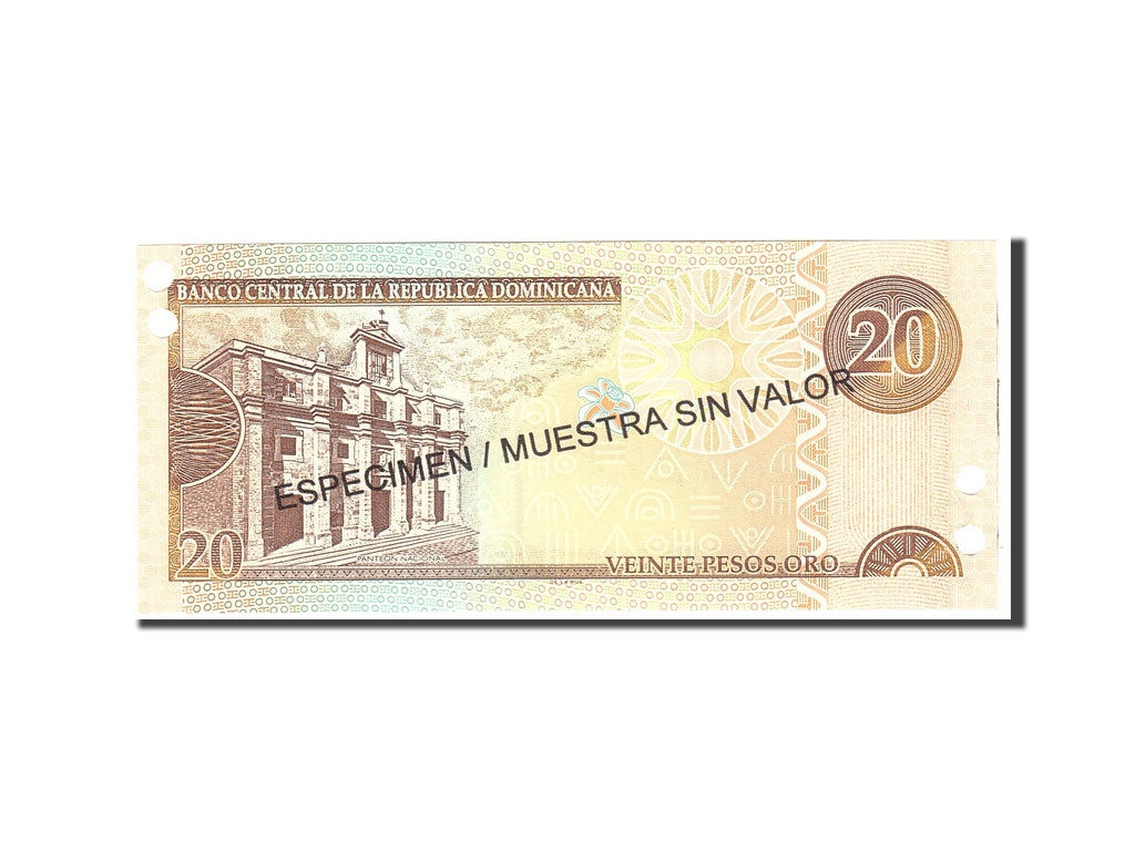 Billet, Dominican Republic, 20 Pesos Oro, 2002, Undated, KM:169s2, NEUF