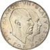 Noruega, Olav V, 25 Kroner, 1970, Plata, EBC+, KM:414