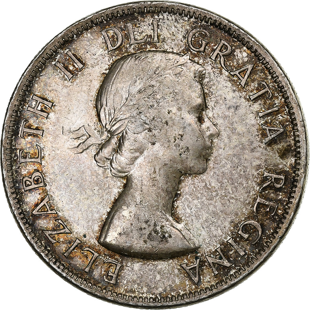 Canadá, Elizabeth II, Dollar, 1953, Royal Canadian Mint, Plata, EBC+, KM:54