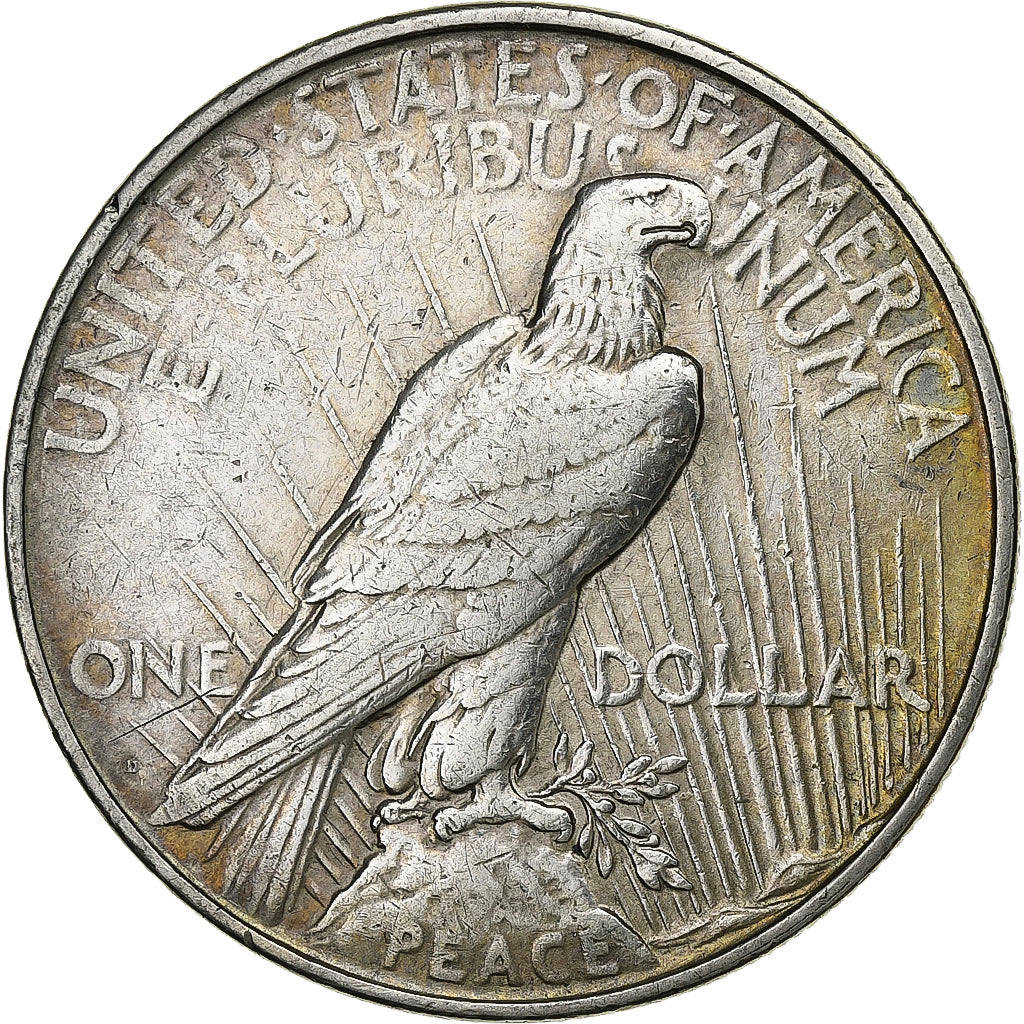 Estados Unidos, Dollar, 1923, Denver, Plata, MBC, KM:150