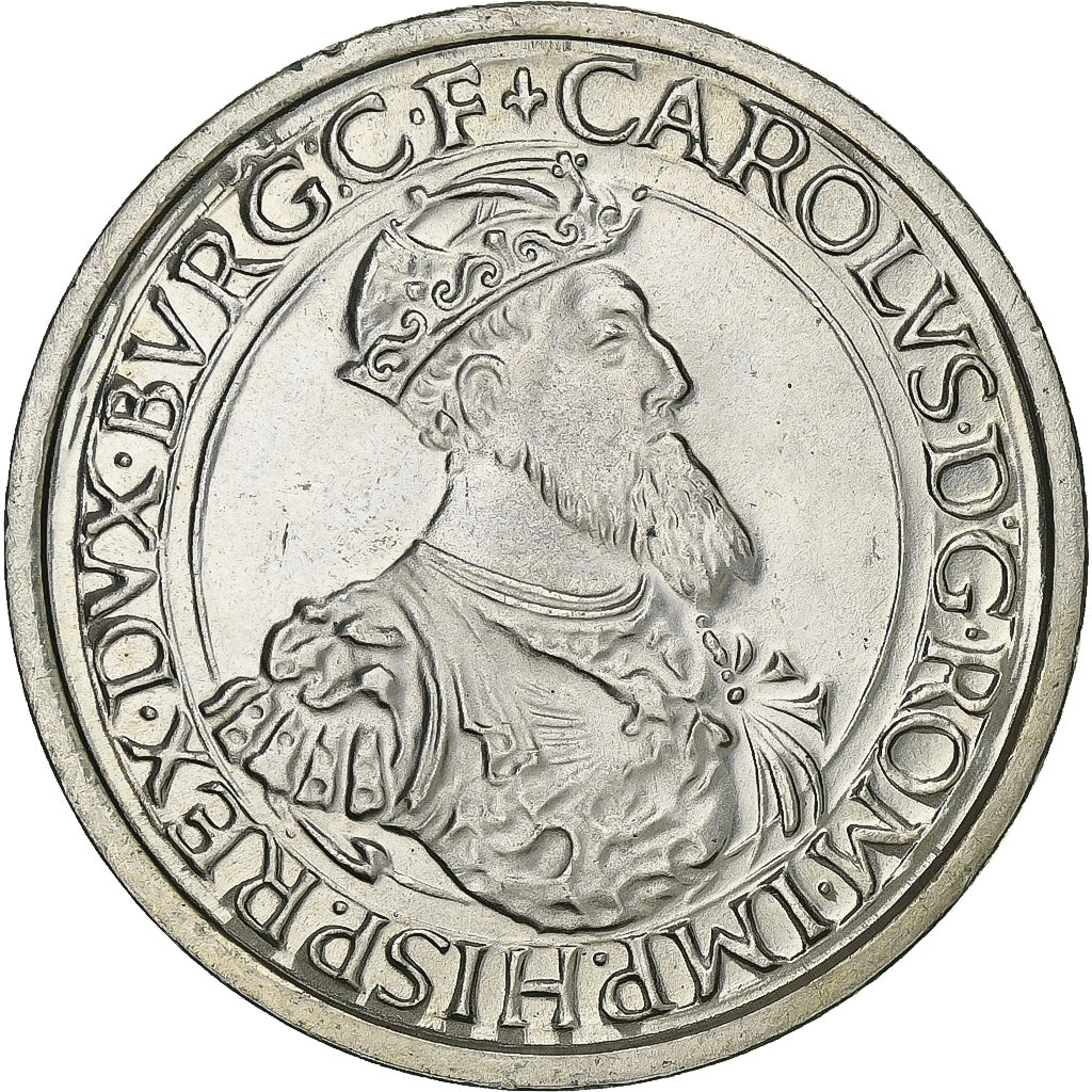 België, 5 Ecu, 1987, Zilver, PR+, KM:166