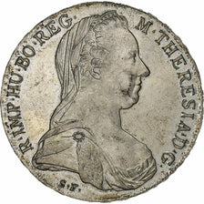 Österreich, Maria Theresa, Thaler, 1780, Vienna, Restrike, Silber, VZ+