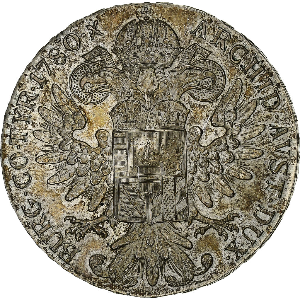 Österreich, Maria Theresa, Thaler, 1780, Vienna, Restrike, Silber, VZ+