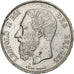 Belgio, Leopold II, 5 Francs, 5 Frank, 1873, Argento, BB+, KM:24